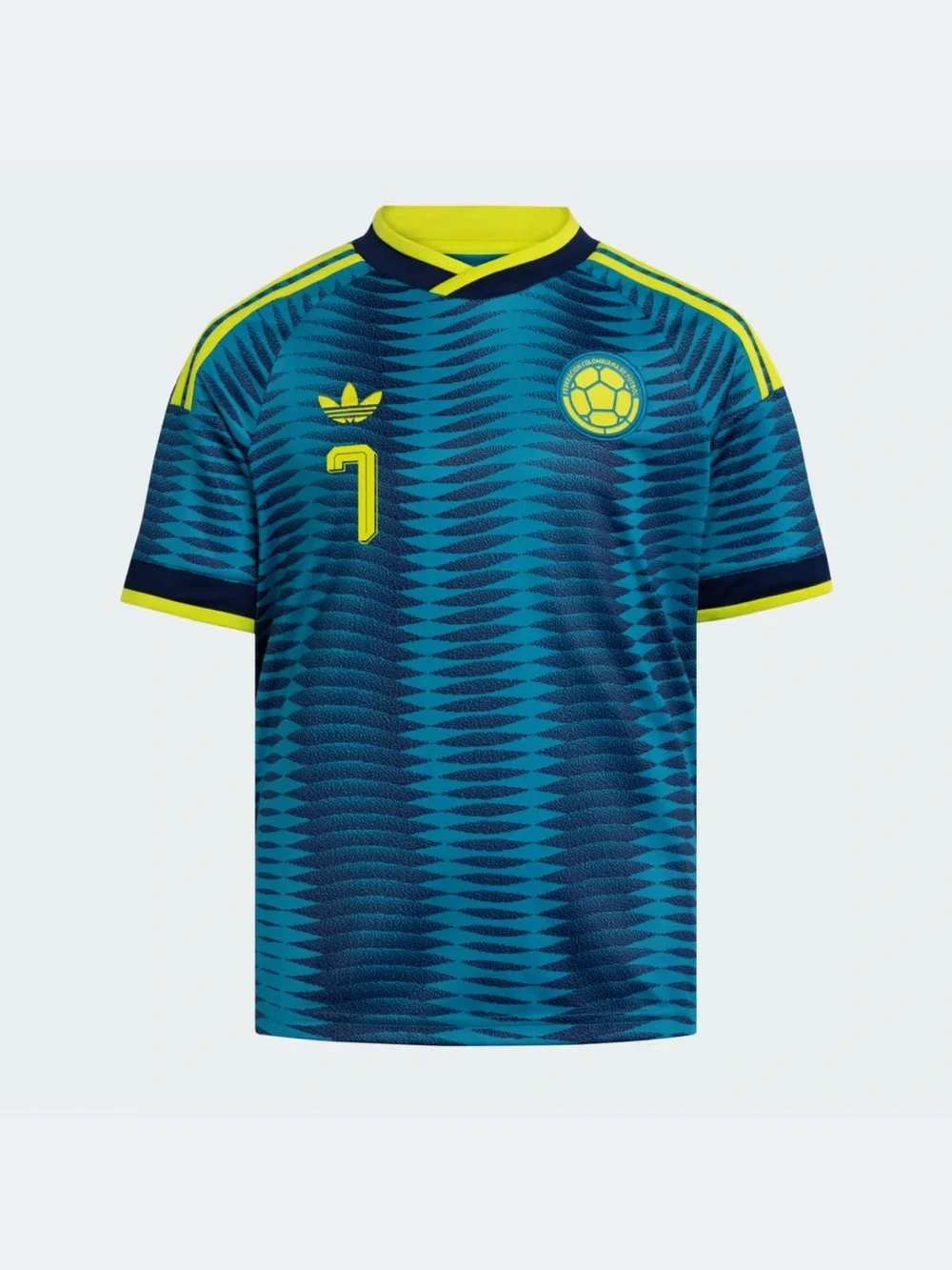 Like New Adidas Colombia Luis Diaz Kids Soccer Jersey